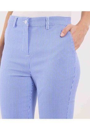 Pantalón Para Mujer Capri Color Azul Marca Ostu #40070815