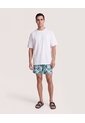 Pantaloneta De Baño Estampada  Para Hombre Crudo Ostu de Ostu