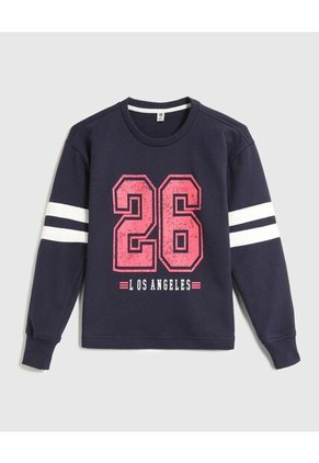 Buzo Infantil Niño Cuello Redondo Color Azul Marca Ostu #80060181