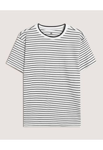 Camiseta  Para Hombre Manga Corta Cuello Redondo Color Crema Marca Ostu #60091785 Ostu