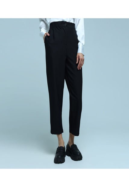 Pantalon Para Mujer  Color Negro Marca Ostu #40070602