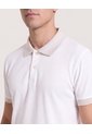 Polo Básica Cuello Tejido  Para Hombre Crema Ostu de Ostu