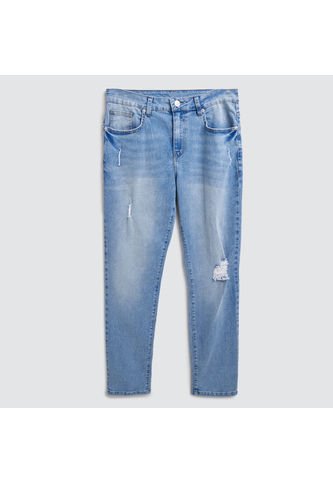 Jean Hombre Ostu Skinny Azul Algodón Ostu