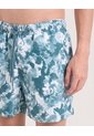 Pantaloneta De Baño Estampada  Para Hombre Crudo Ostu de Ostu