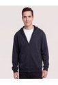 Buzo Hoodie Con Cremallera  Para Hombre Negro Ostu de Ostu