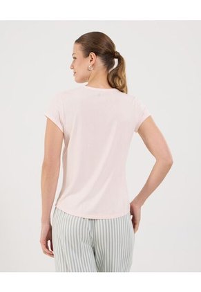 Pijama Para Mujer M/C P/L Color Azul Marca Ostu #40040420