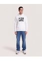 Buzo Hoodie Estampado Avengers  Para Hombre Crema Ostu de Ostu