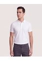 Polo Basica  Para Hombre Blanco Ostu de Ostu