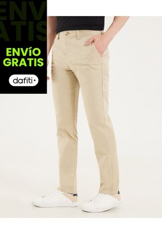 Pantalón Para Hombre Chino Color Verde Marca Ostu #60070458 Ostu