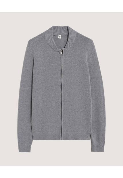 Saco  Para Hombre Cuello Alto O Cuello Tortuga Color Gris Marca Ostu #60330048