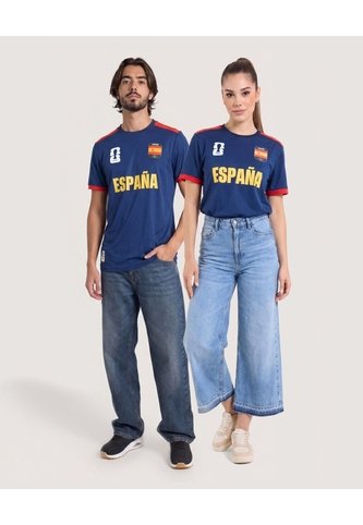 Camiseta Mundial España 2026  Unisex Azul Ostu Ostu