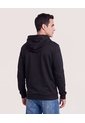 Buzo Hoodie Mickey Minimal  Para Hombre Negro Ostu de Ostu