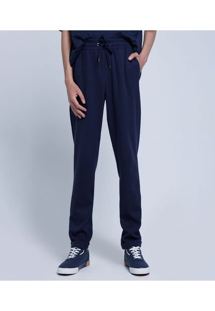 Pantalon Para Hombre Jogger Color Azul  Marca Ostu #60070332