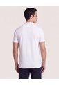 Polo Cuello Mao Regular  Para Hombre Blanco Ostu de Ostu