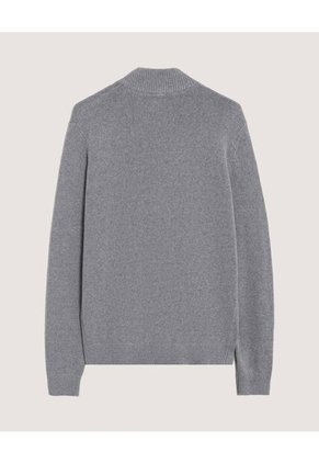Saco  Para Hombre Cuello Alto O Cuello Tortuga Color Gris Marca Ostu #60330048