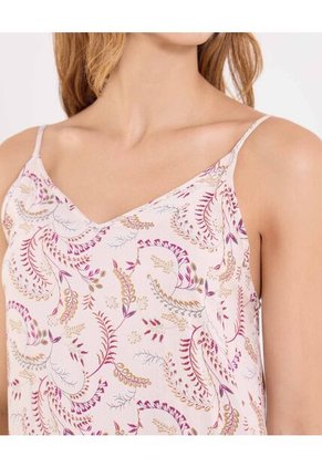 Vestido  Para Mujer M/Sisa Largo Color Crema Marca Ostu #40170337