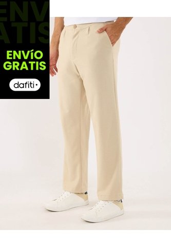 Pantalón Para Hombre Moda Color Avena Marca Ostu #60070565 Ostu
