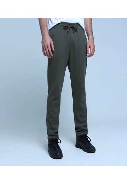 Pantalon Para Hombre Jogger Color Verde  Marca Ostu #60070335