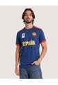 Camiseta Mundial España 2026  Unisex Azul Ostu de Ostu