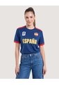 Camiseta Mundial España 2026  Unisex Azul Ostu de Ostu