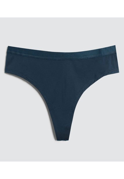 Panty Para Mujer Brasilera Color Azul  Marca Ostu #40800027