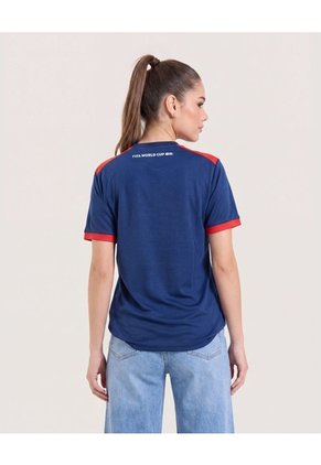 Camiseta Mundial España 2026  Unisex Azul Ostu