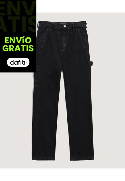 Jean Infantil Niño Regular Color Negro Marca Ostu #80160092
