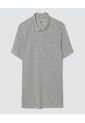 Polo Para Hombre Cuello Tejido Con Bolsillo Color Gris  Marca Ostu #60110575 de Ostu