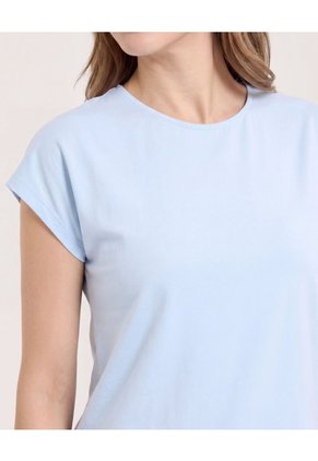 Pijama Rayas Comfort  Para Mujer Crema Ostu