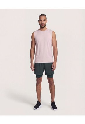 Bermuda  Para Hombre Deportiva Corto Color Verde Marca Ostu #60100504