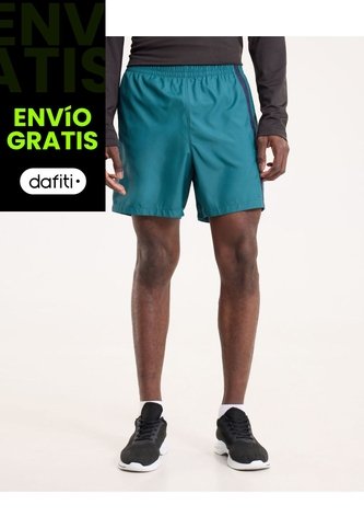 Bermuda Para Hombre Deportiva Largo Color Verde Marca Ostu #60100441 Ostu