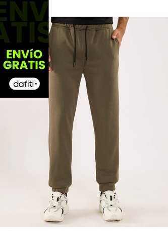Pantalón Para Hombre Jogger Color Verde Marca Ostu #60070515 Ostu