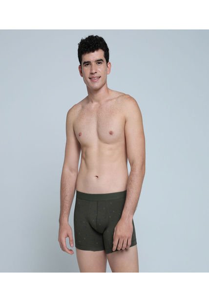 Boxer Para Hombre Filete Corto Algodón Color Pack X Marca Ostu #60000426