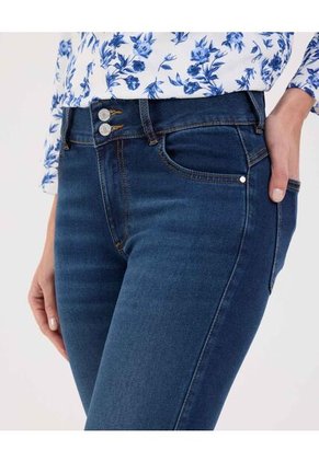 Jean Para Mujer Push Up Color Azul Marca Ostu #40160568