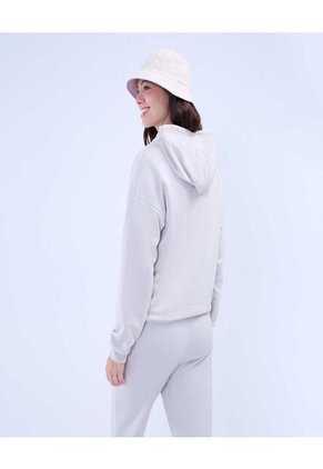 Buzo Para Mujer Hoodie Color Beige Marca Ostu #40060407
