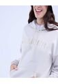 Buzo Para Mujer Hoodie Color Beige Marca Ostu #40060407 de Ostu