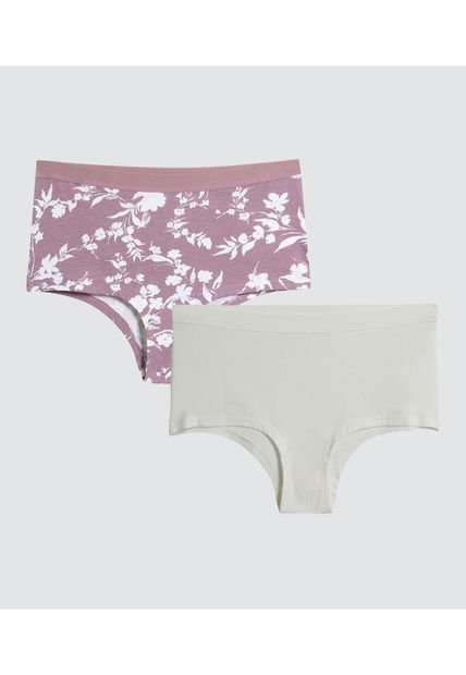 Panty Para Mujer Cachetero Color Pack X Marca Ostu #40800040