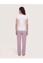 Pijama Relax Check Mood  Para Mujer Rosa Ostu de Ostu