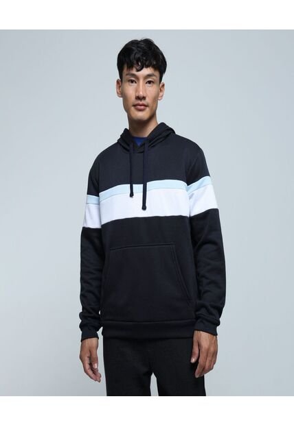 Buzo Para Hombre Hoodie Color Azul  Marca Ostu #60060364