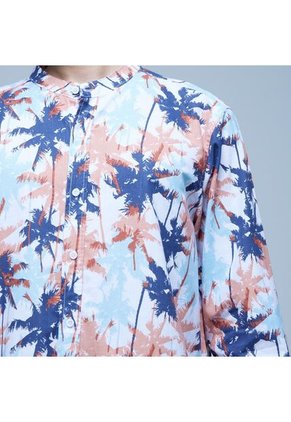 Camisa Para Hombre Manga Larga Sin Bolsillo Color Rosado  Marca Ostu #60010622