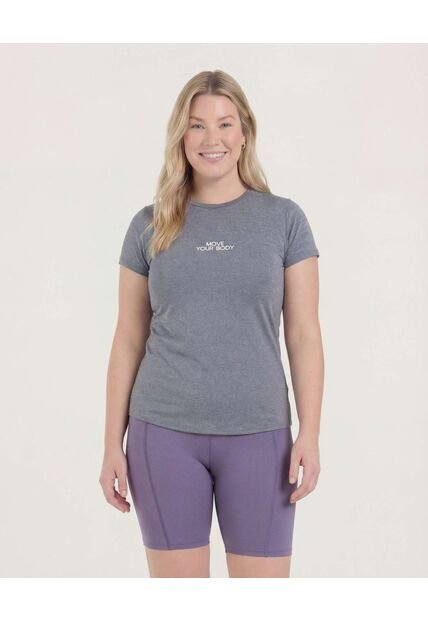 Camiseta  Para Mujer Manga Corta Cuello Redondo Color Negro Marca Ostu #40092812