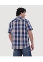 Camisa Para Hombre Manga Corta Con Bolsillo Color Camel Marca Ostu #60010717 de Ostu