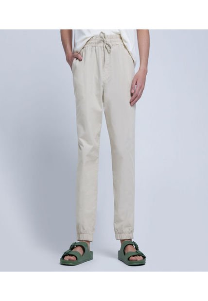 Pantalon Para Hombre Jogger Color Beige Marca Ostu #60070336