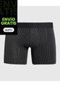 Pantaloncillo Para Hombre Boxer Filete Corto Algodón Color Negro Marca Ostu #60000500 de Ostu