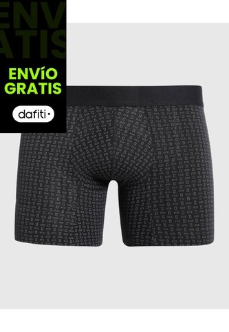Pantaloncillo Para Hombre Boxer Filete Corto Algodón Color Negro Marca Ostu #60000500 Ostu