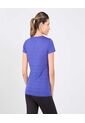 Camiseta Para Mujer Manga Corta Cuello Redondo Color Azul  Marca Ostu #40092386 de Ostu