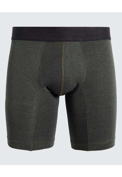 Boxer Para Hombre Filete Medio Algodón Color Verde  Marca Ostu #60000485