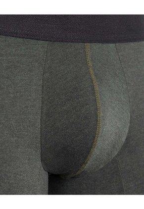 Boxer Para Hombre Filete Medio Algodón Color Verde  Marca Ostu #60000485