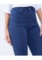 Pantalon Para Mujer 5 Bolsillos Color Azul  Marca Ostu #40070544 de Ostu