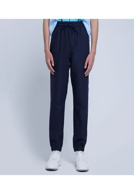 Pantalon Para Hombre Jogger Color Azul  Marca Ostu #60070336